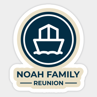 Noah Family Reunion Sticker